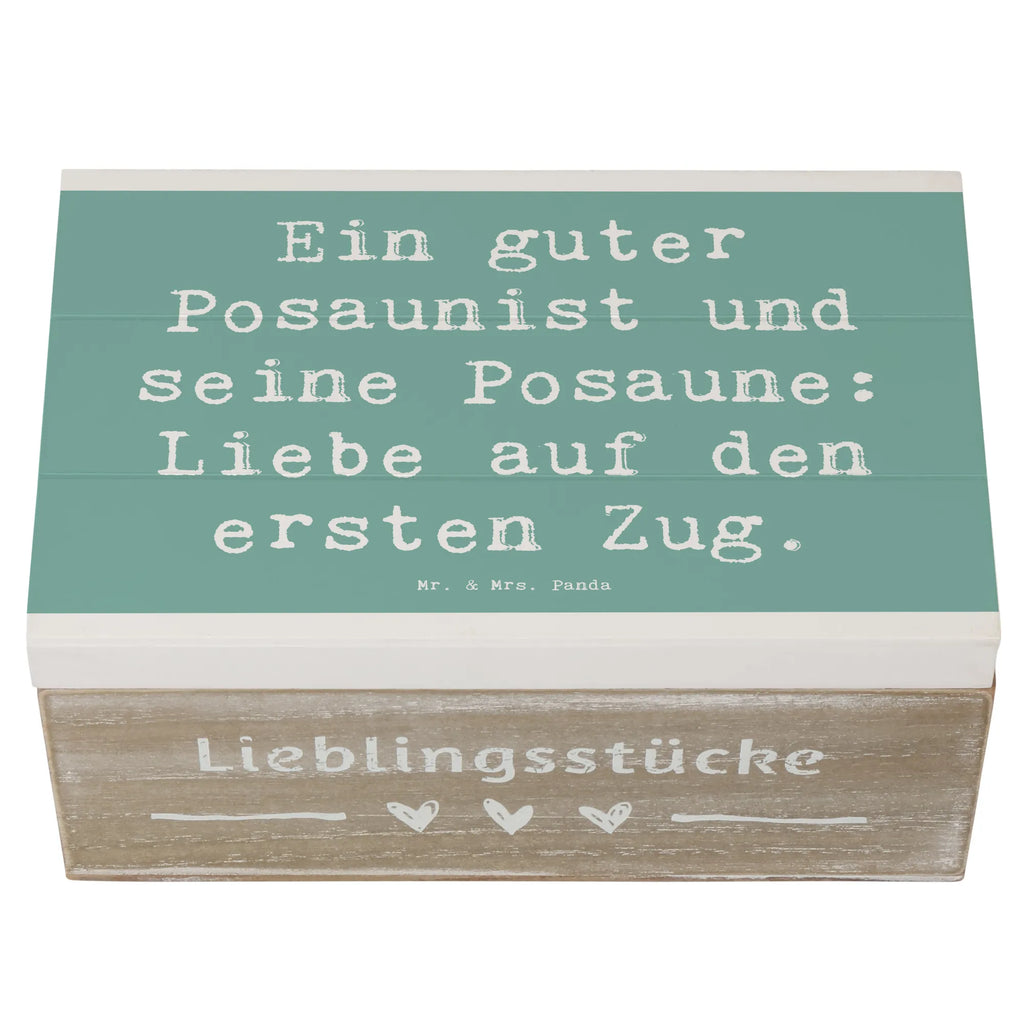 Holzkiste Spruch Posaune Liebe Holzkiste, Kiste, Schatzkiste, Truhe, Schatulle, XXL, Erinnerungsbox, Erinnerungskiste, Dekokiste, Aufbewahrungsbox, Geschenkbox, Geschenkdose, Instrumente, Geschenke Musiker, Musikliebhaber