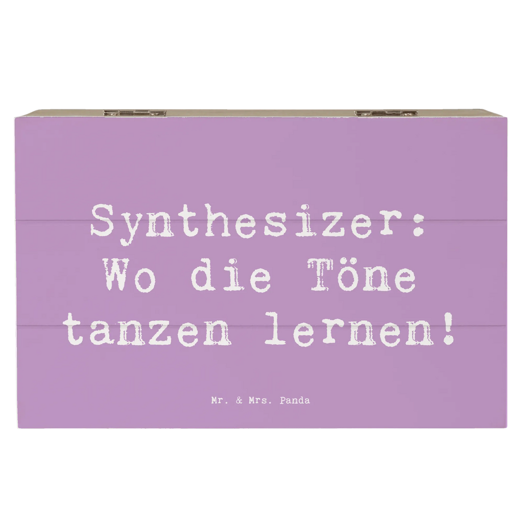 Holzkiste Spruch Synthesizer Tanz Holzkiste, Kiste, Schatzkiste, Truhe, Schatulle, XXL, Erinnerungsbox, Erinnerungskiste, Dekokiste, Aufbewahrungsbox, Geschenkbox, Geschenkdose, Instrumente, Geschenke Musiker, Musikliebhaber