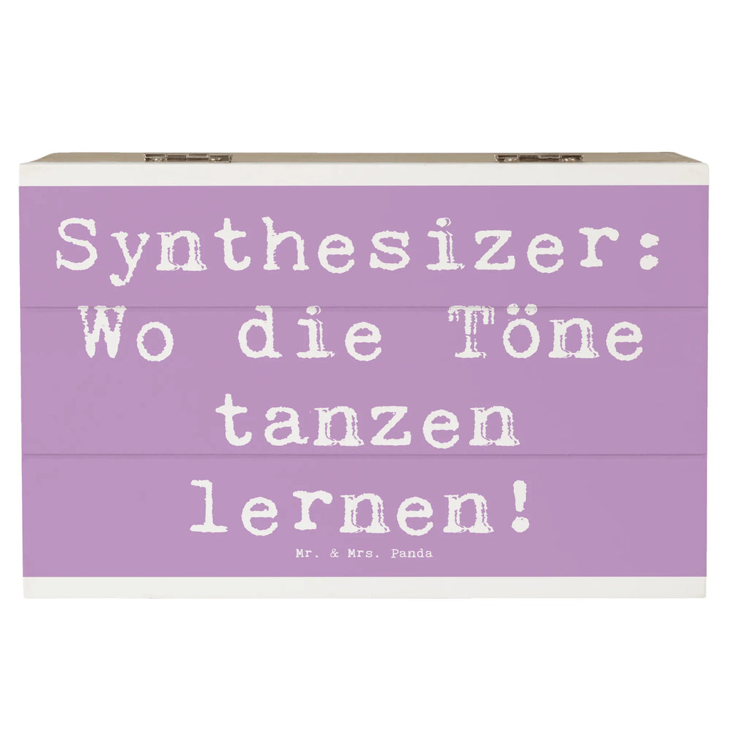 Holzkiste Spruch Synthesizer Tanz Holzkiste, Kiste, Schatzkiste, Truhe, Schatulle, XXL, Erinnerungsbox, Erinnerungskiste, Dekokiste, Aufbewahrungsbox, Geschenkbox, Geschenkdose, Instrumente, Geschenke Musiker, Musikliebhaber