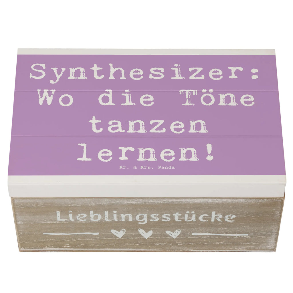 Holzkiste Spruch Synthesizer Tanz Holzkiste, Kiste, Schatzkiste, Truhe, Schatulle, XXL, Erinnerungsbox, Erinnerungskiste, Dekokiste, Aufbewahrungsbox, Geschenkbox, Geschenkdose, Instrumente, Geschenke Musiker, Musikliebhaber