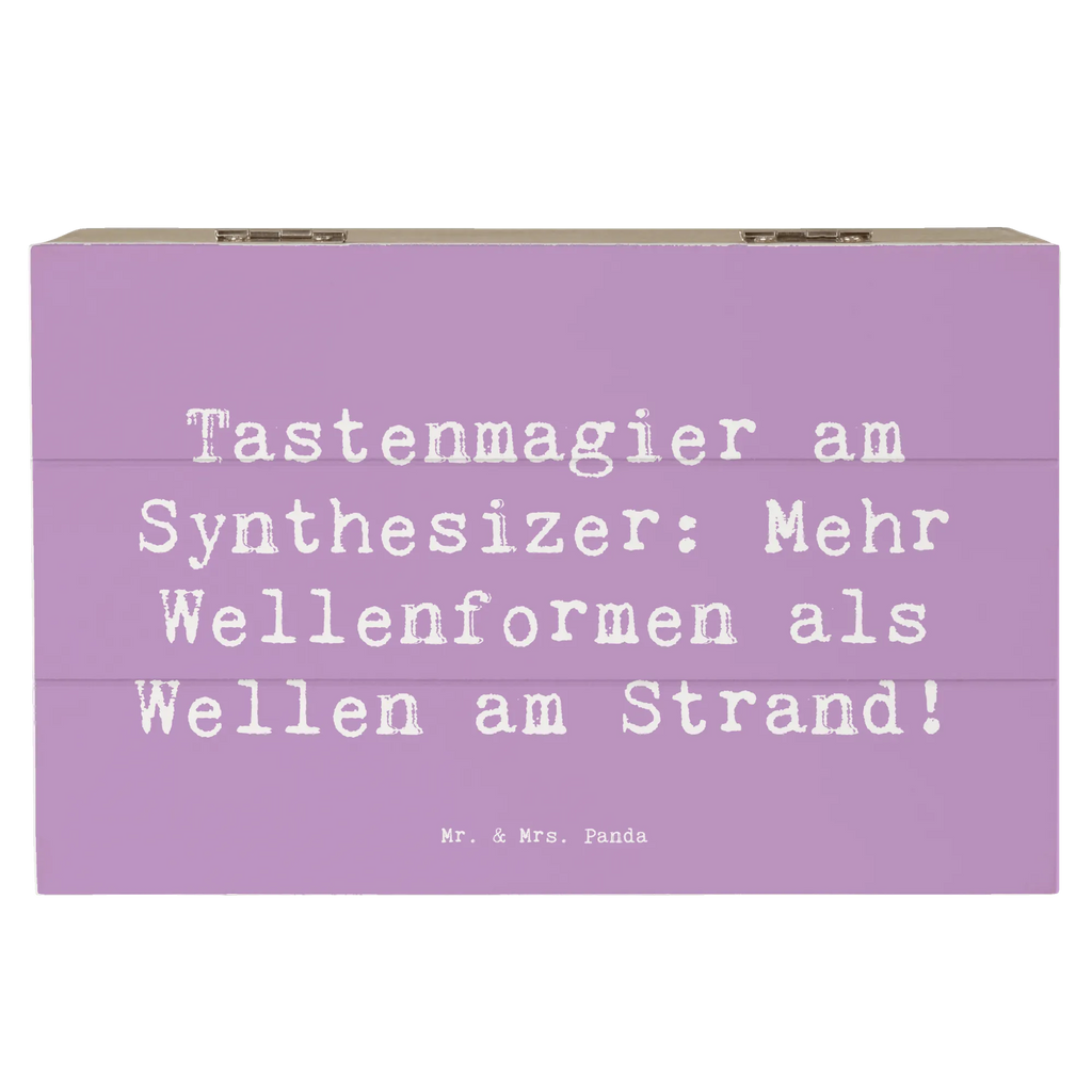 Holzkiste Spruch Synthesizer Magie Holzkiste, Kiste, Schatzkiste, Truhe, Schatulle, XXL, Erinnerungsbox, Erinnerungskiste, Dekokiste, Aufbewahrungsbox, Geschenkbox, Geschenkdose, Instrumente, Geschenke Musiker, Musikliebhaber