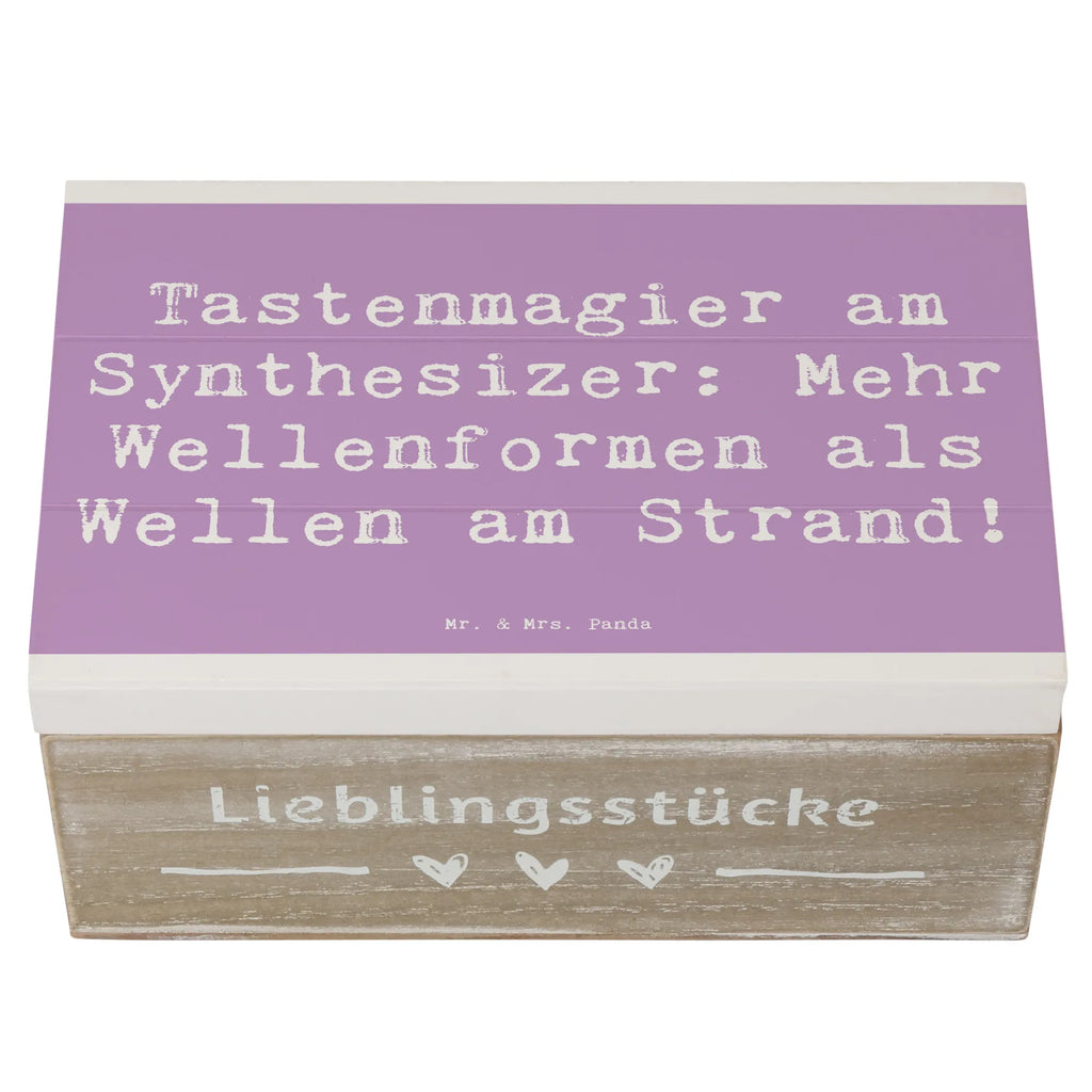 Holzkiste Spruch Synthesizer Magie Holzkiste, Kiste, Schatzkiste, Truhe, Schatulle, XXL, Erinnerungsbox, Erinnerungskiste, Dekokiste, Aufbewahrungsbox, Geschenkbox, Geschenkdose, Instrumente, Geschenke Musiker, Musikliebhaber