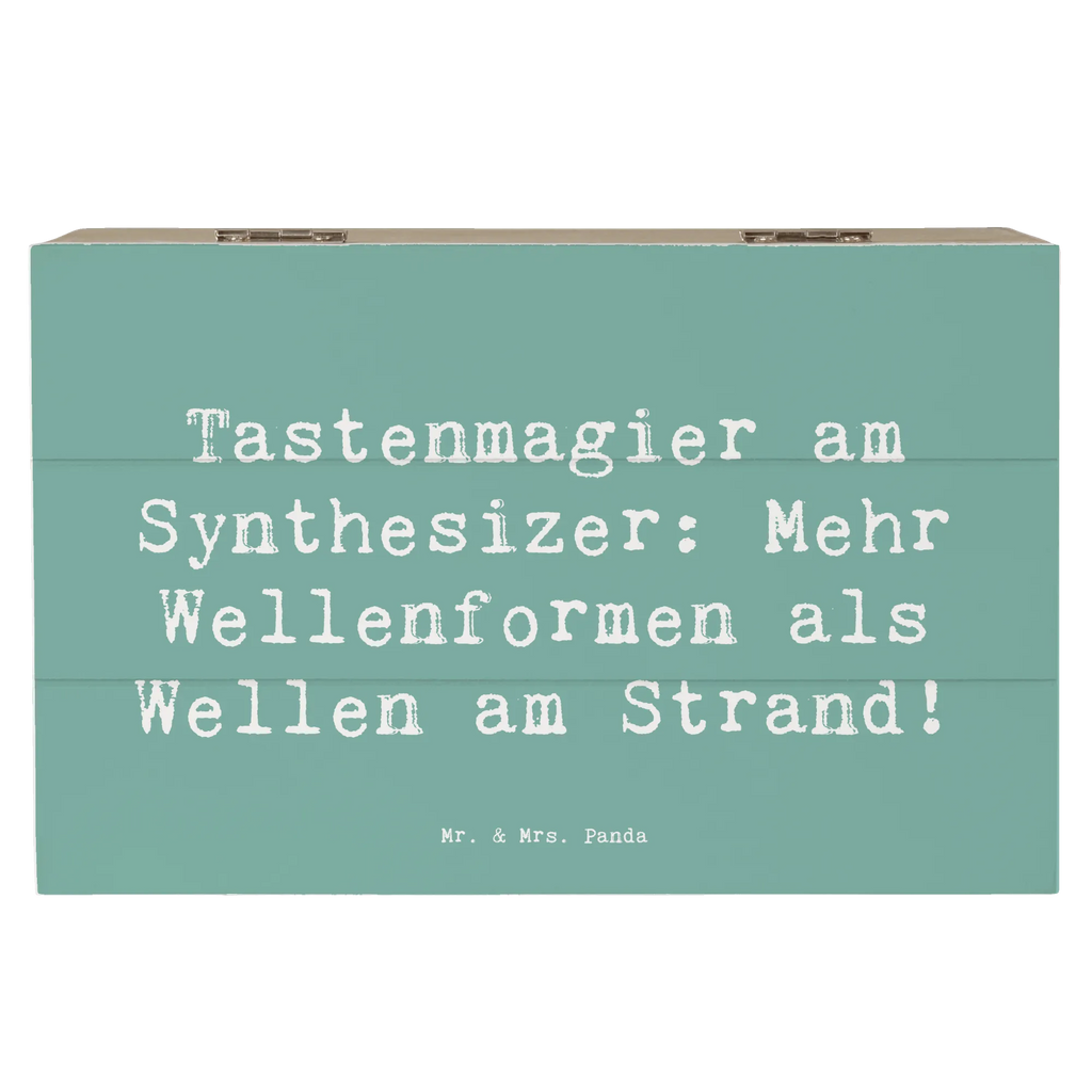 Holzkiste Spruch Synthesizer Magie Holzkiste, Kiste, Schatzkiste, Truhe, Schatulle, XXL, Erinnerungsbox, Erinnerungskiste, Dekokiste, Aufbewahrungsbox, Geschenkbox, Geschenkdose, Instrumente, Geschenke Musiker, Musikliebhaber