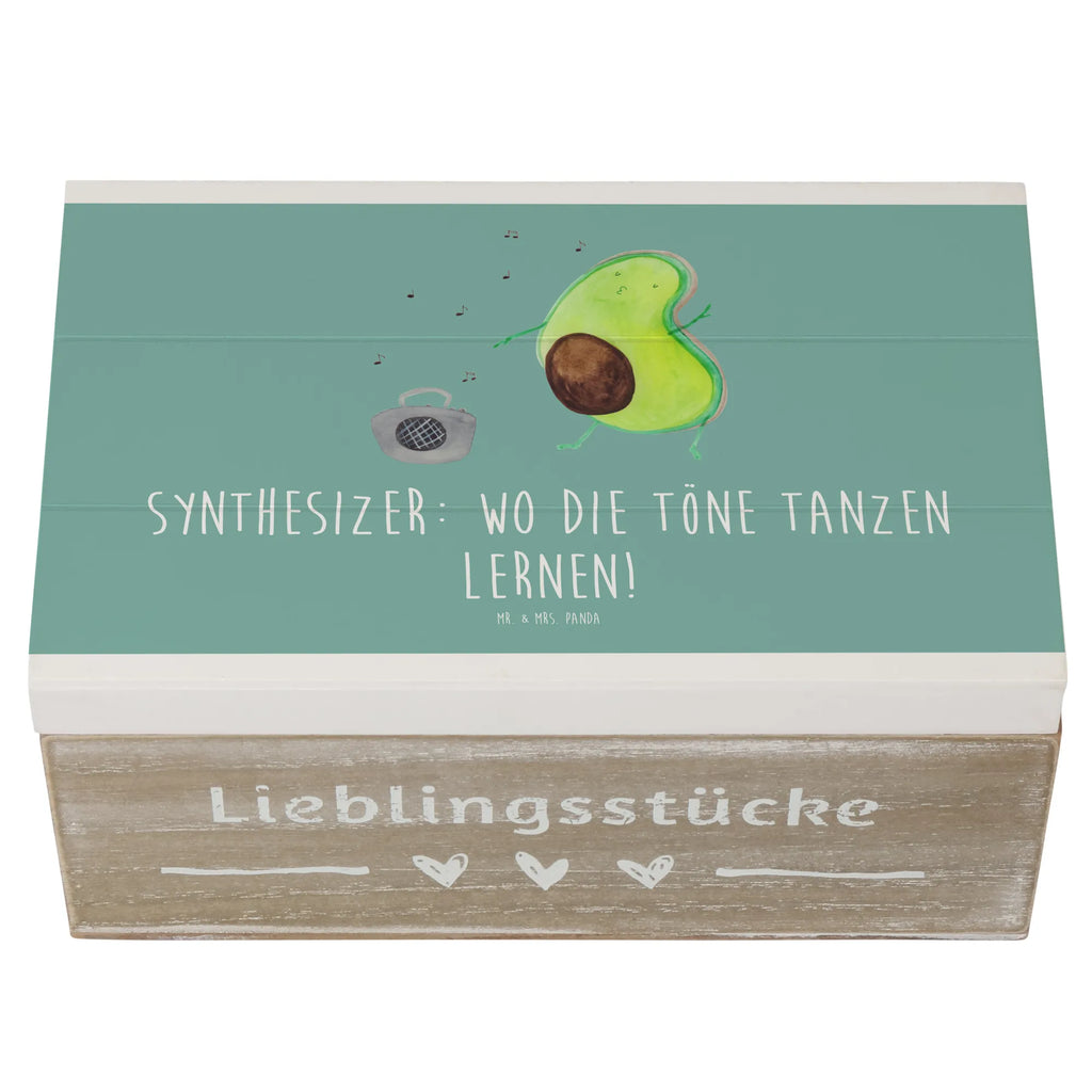 Holzkiste Synthesizer Tanz Holzkiste, Kiste, Schatzkiste, Truhe, Schatulle, XXL, Erinnerungsbox, Erinnerungskiste, Dekokiste, Aufbewahrungsbox, Geschenkbox, Geschenkdose, Instrumente, Geschenke Musiker, Musikliebhaber