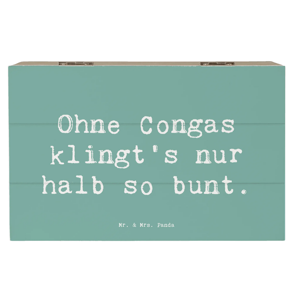 Holzkiste Spruch Bunte Congas Holzkiste, Kiste, Schatzkiste, Truhe, Schatulle, XXL, Erinnerungsbox, Erinnerungskiste, Dekokiste, Aufbewahrungsbox, Geschenkbox, Geschenkdose, Instrumente, Geschenke Musiker, Musikliebhaber