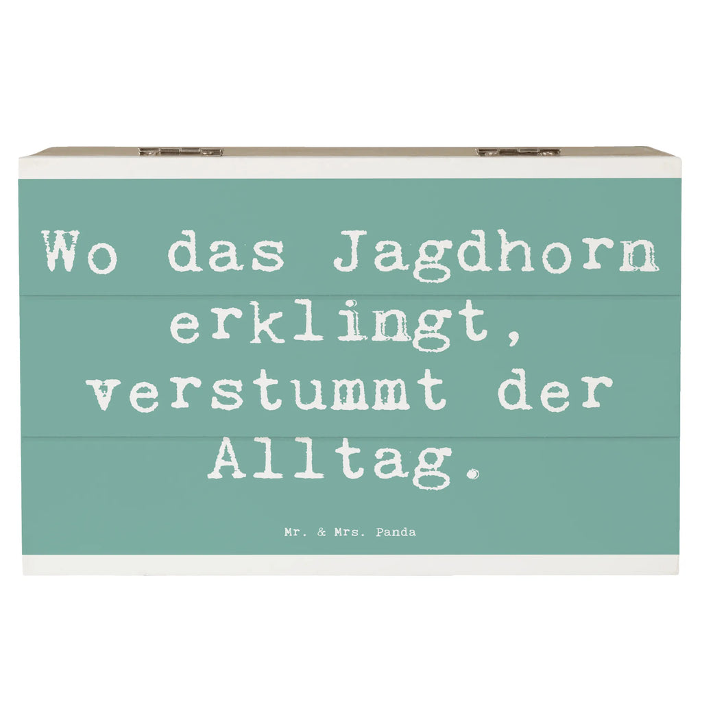 Holzkiste Spruch Jagdhorn Melodie Holzkiste, Kiste, Schatzkiste, Truhe, Schatulle, XXL, Erinnerungsbox, Erinnerungskiste, Dekokiste, Aufbewahrungsbox, Geschenkbox, Geschenkdose, Instrumente, Geschenke Musiker, Musikliebhaber