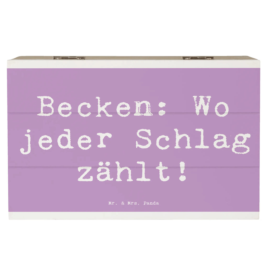 Holzkiste Spruch Becken Holzkiste, Kiste, Schatzkiste, Truhe, Schatulle, XXL, Erinnerungsbox, Erinnerungskiste, Dekokiste, Aufbewahrungsbox, Geschenkbox, Geschenkdose, Instrumente, Geschenke Musiker, Musikliebhaber