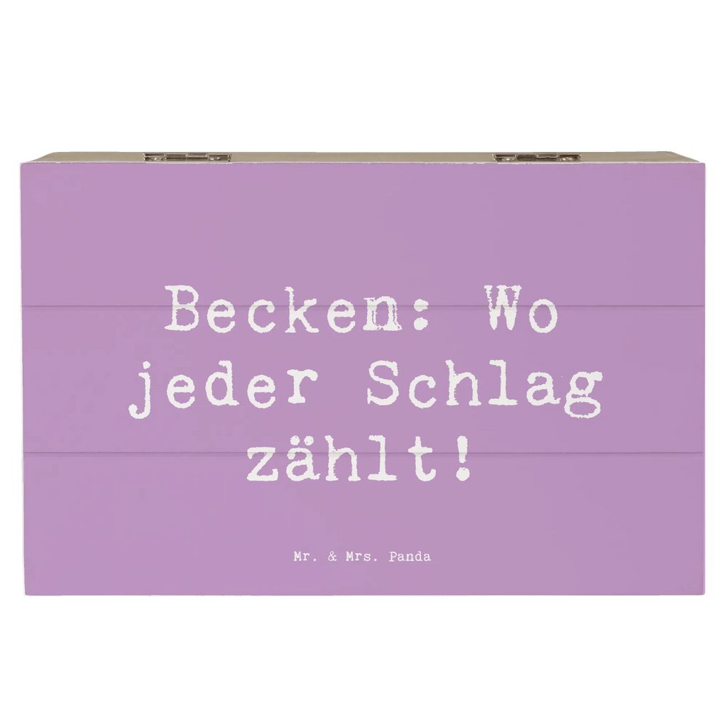 Holzkiste Spruch Becken Holzkiste, Kiste, Schatzkiste, Truhe, Schatulle, XXL, Erinnerungsbox, Erinnerungskiste, Dekokiste, Aufbewahrungsbox, Geschenkbox, Geschenkdose, Instrumente, Geschenke Musiker, Musikliebhaber