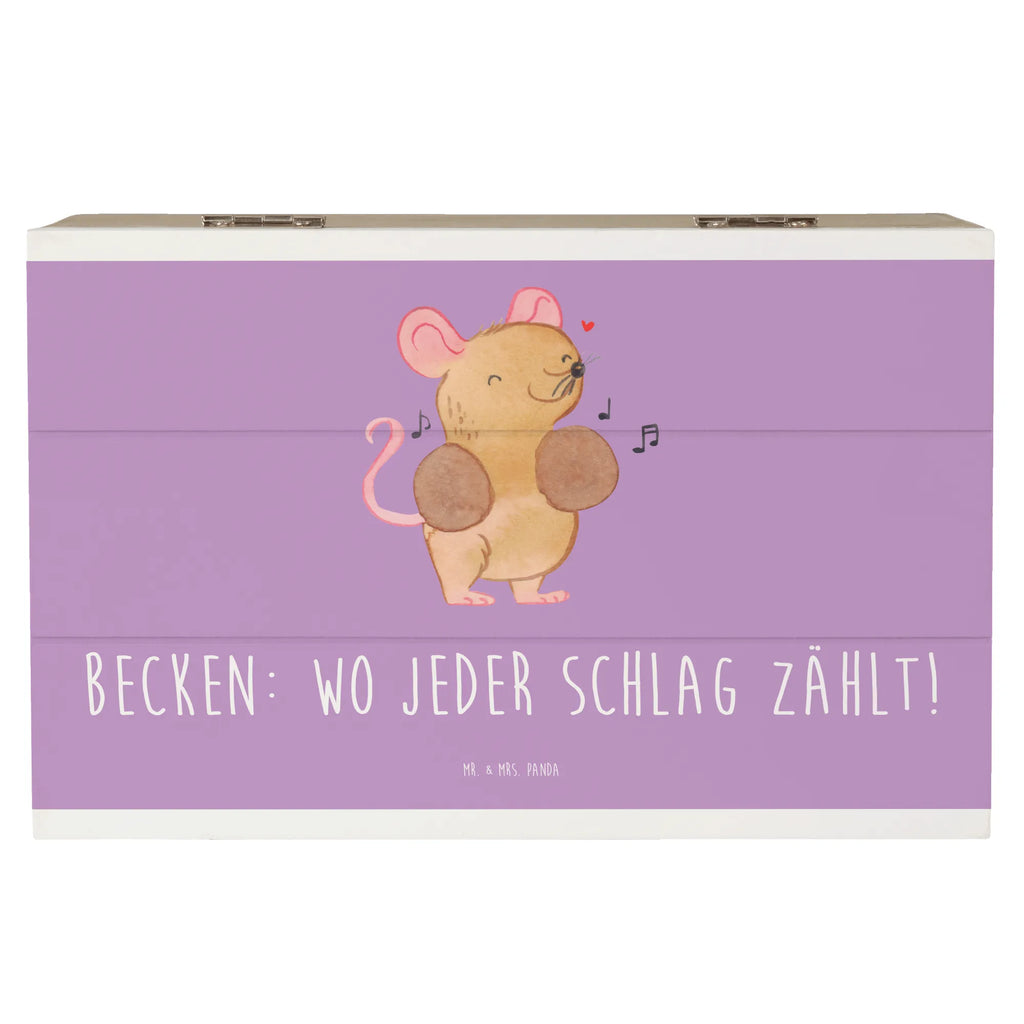 Holzkiste Becken Holzkiste, Kiste, Schatzkiste, Truhe, Schatulle, XXL, Erinnerungsbox, Erinnerungskiste, Dekokiste, Aufbewahrungsbox, Geschenkbox, Geschenkdose, Instrumente, Geschenke Musiker, Musikliebhaber