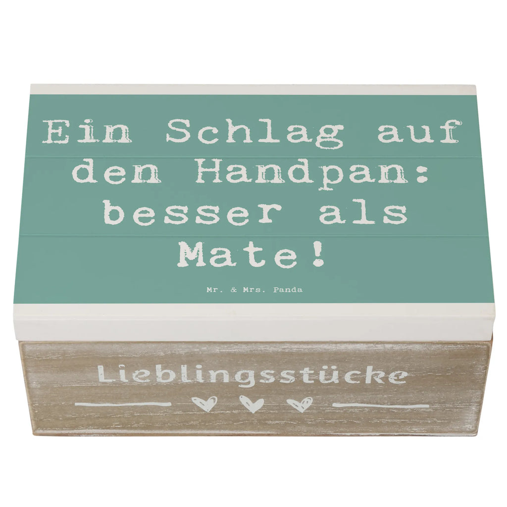 Holzkiste Spruch Handpan Zauber Holzkiste, Kiste, Schatzkiste, Truhe, Schatulle, XXL, Erinnerungsbox, Erinnerungskiste, Dekokiste, Aufbewahrungsbox, Geschenkbox, Geschenkdose, Instrumente, Geschenke Musiker, Musikliebhaber