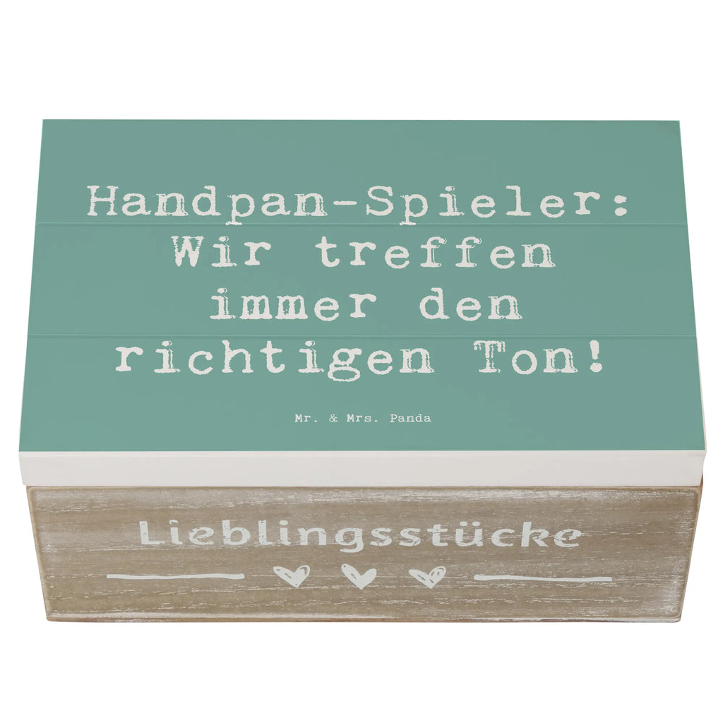 Holzkiste Spruch Handpan Spieler Holzkiste, Kiste, Schatzkiste, Truhe, Schatulle, XXL, Erinnerungsbox, Erinnerungskiste, Dekokiste, Aufbewahrungsbox, Geschenkbox, Geschenkdose, Instrumente, Geschenke Musiker, Musikliebhaber