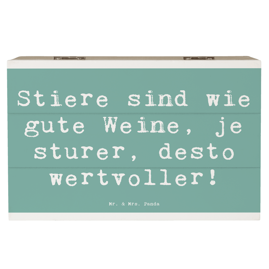 Holzkiste Spruch Sturer Stier Holzkiste, Kiste, Schatzkiste, Truhe, Schatulle, XXL, Erinnerungsbox, Erinnerungskiste, Dekokiste, Aufbewahrungsbox, Geschenkbox, Geschenkdose, Tierkreiszeichen, Sternzeichen, Horoskop, Astrologie, Aszendent