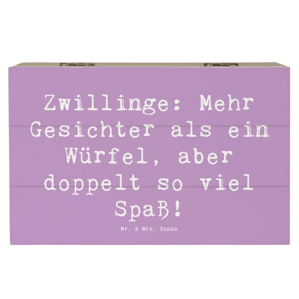 Holzkiste Spruch Zwillinge Spaß Holzkiste, Kiste, Schatzkiste, Truhe, Schatulle, XXL, Erinnerungsbox, Erinnerungskiste, Dekokiste, Aufbewahrungsbox, Geschenkbox, Geschenkdose, Tierkreiszeichen, Sternzeichen, Horoskop, Astrologie, Aszendent