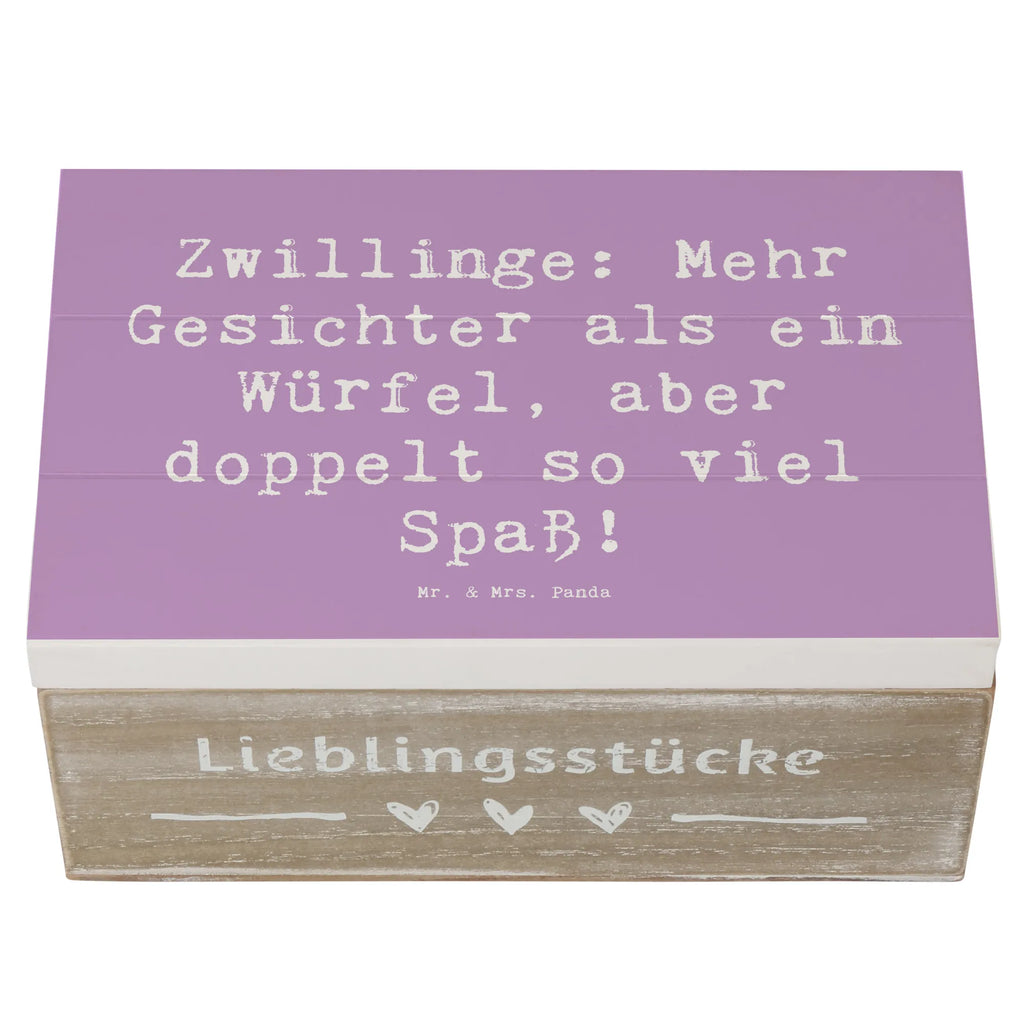 Holzkiste Spruch Zwillinge Spaß Holzkiste, Kiste, Schatzkiste, Truhe, Schatulle, XXL, Erinnerungsbox, Erinnerungskiste, Dekokiste, Aufbewahrungsbox, Geschenkbox, Geschenkdose, Tierkreiszeichen, Sternzeichen, Horoskop, Astrologie, Aszendent