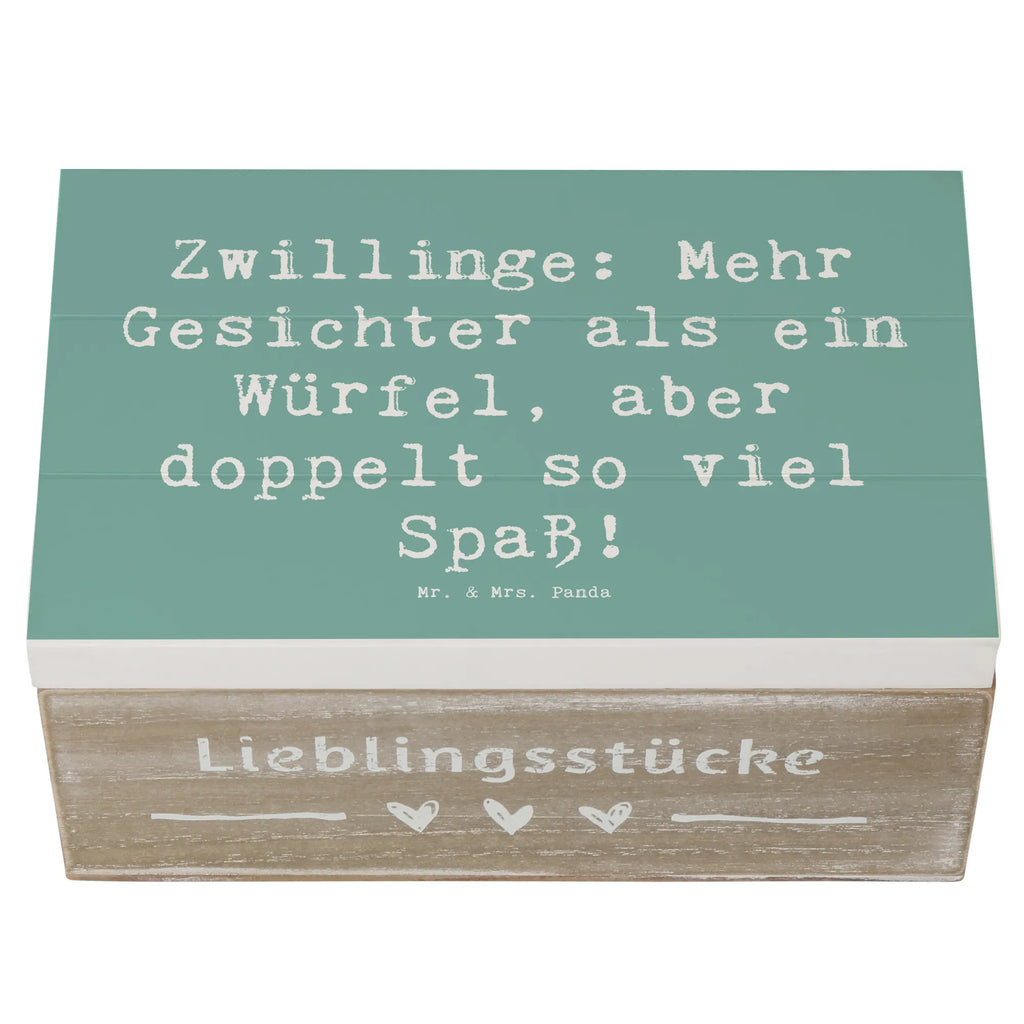 Holzkiste Spruch Zwillinge Spaß Holzkiste, Kiste, Schatzkiste, Truhe, Schatulle, XXL, Erinnerungsbox, Erinnerungskiste, Dekokiste, Aufbewahrungsbox, Geschenkbox, Geschenkdose, Tierkreiszeichen, Sternzeichen, Horoskop, Astrologie, Aszendent