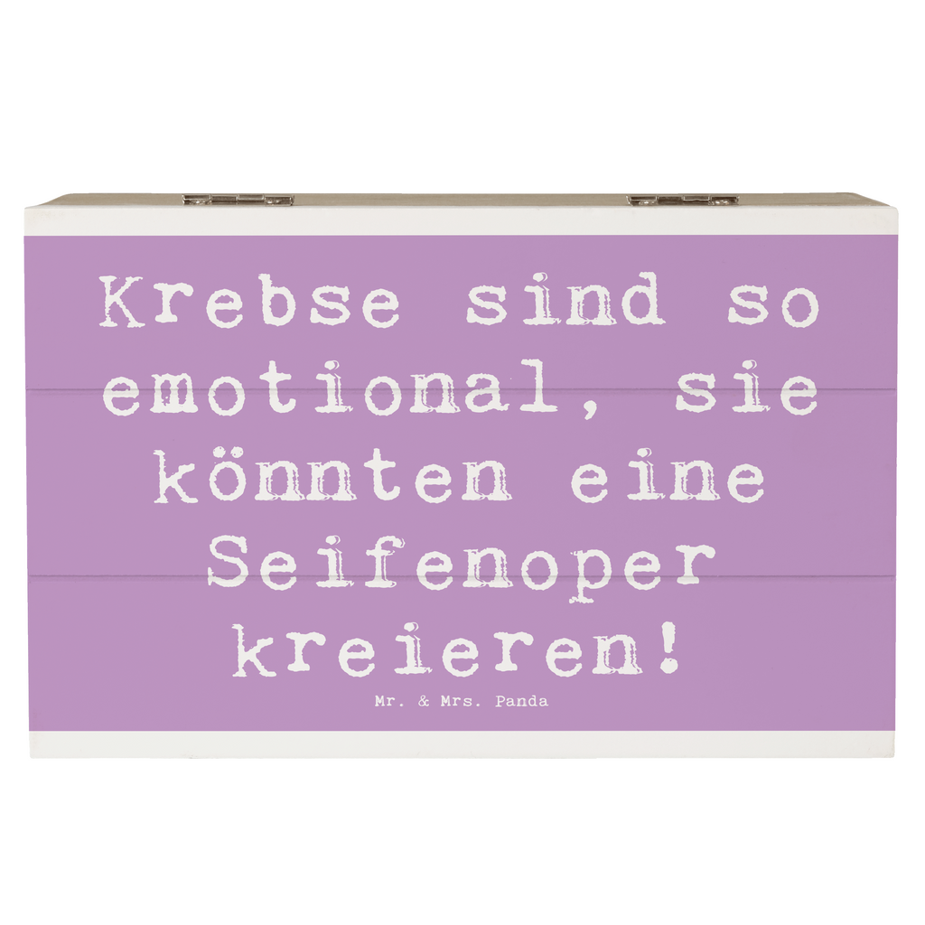 Holzkiste Spruch Emotionaler Krebs Holzkiste, Kiste, Schatzkiste, Truhe, Schatulle, XXL, Erinnerungsbox, Erinnerungskiste, Dekokiste, Aufbewahrungsbox, Geschenkbox, Geschenkdose, Tierkreiszeichen, Sternzeichen, Horoskop, Astrologie, Aszendent