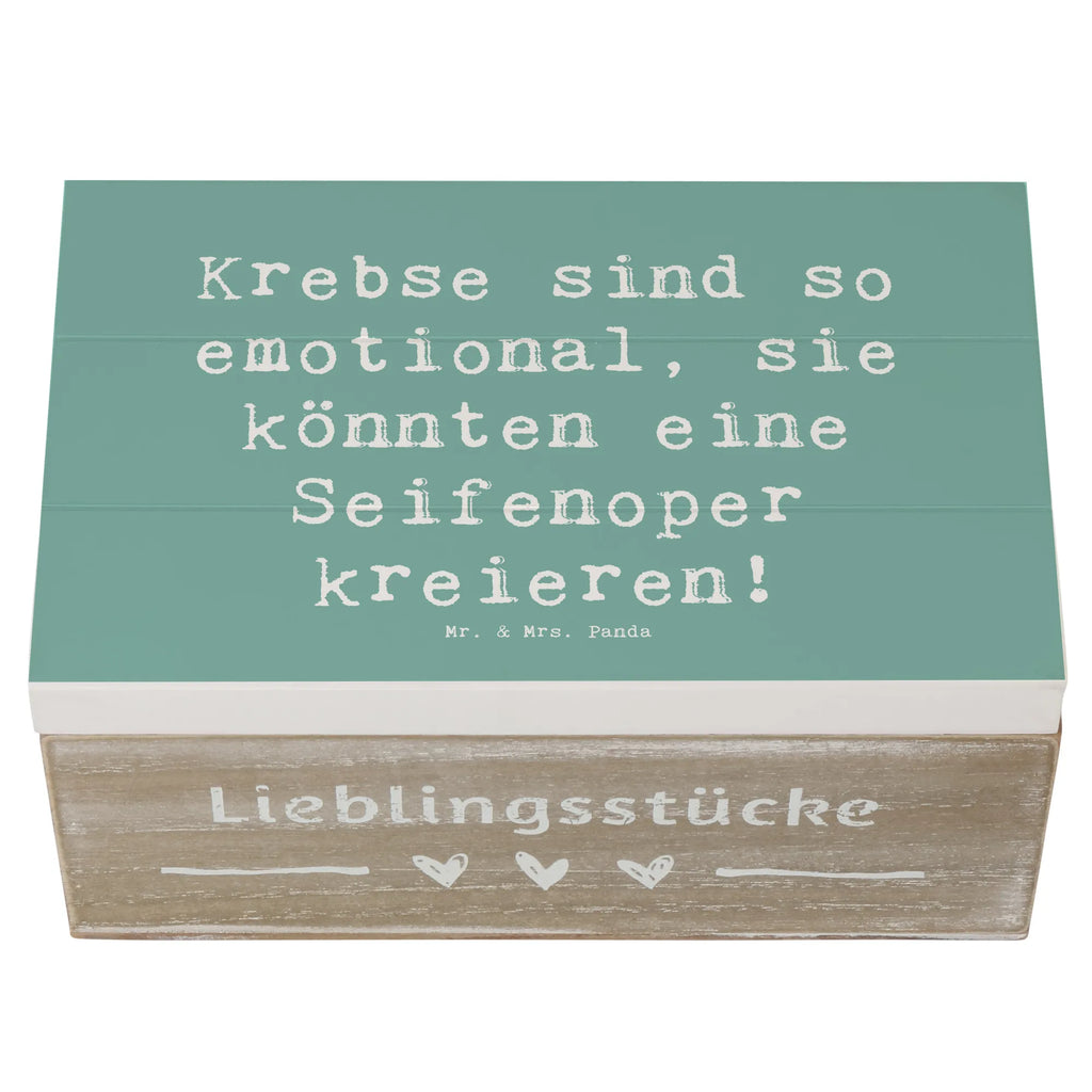 Holzkiste Spruch Emotionaler Krebs Holzkiste, Kiste, Schatzkiste, Truhe, Schatulle, XXL, Erinnerungsbox, Erinnerungskiste, Dekokiste, Aufbewahrungsbox, Geschenkbox, Geschenkdose, Tierkreiszeichen, Sternzeichen, Horoskop, Astrologie, Aszendent