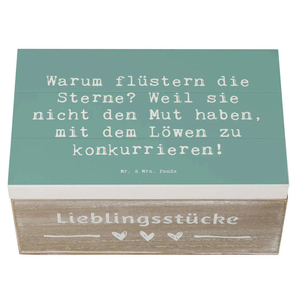 Holzkiste Spruch Sterne und Löwe Holzkiste, Kiste, Schatzkiste, Truhe, Schatulle, XXL, Erinnerungsbox, Erinnerungskiste, Dekokiste, Aufbewahrungsbox, Geschenkbox, Geschenkdose, Tierkreiszeichen, Sternzeichen, Horoskop, Astrologie, Aszendent