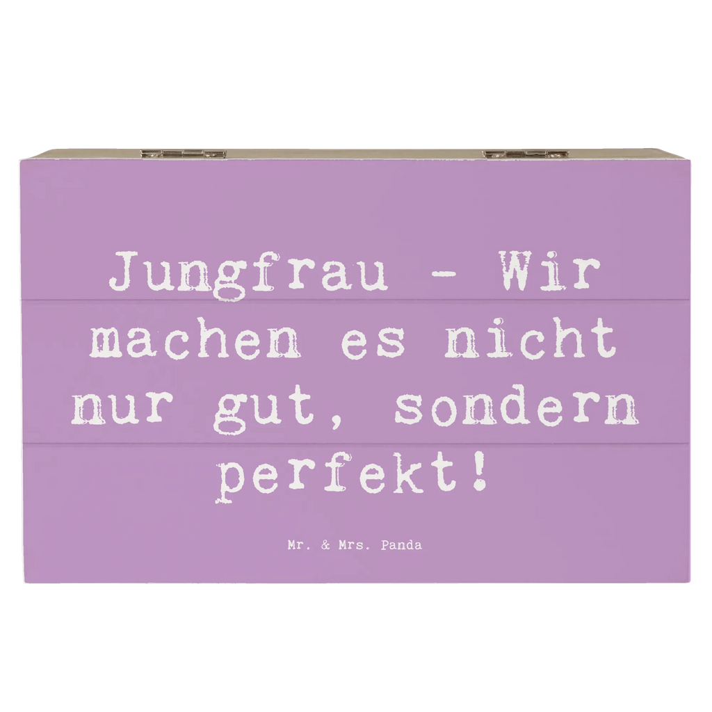 Holzkiste Spruch Jungfrau Perfektion Holzkiste, Kiste, Schatzkiste, Truhe, Schatulle, XXL, Erinnerungsbox, Erinnerungskiste, Dekokiste, Aufbewahrungsbox, Geschenkbox, Geschenkdose, Tierkreiszeichen, Sternzeichen, Horoskop, Astrologie, Aszendent