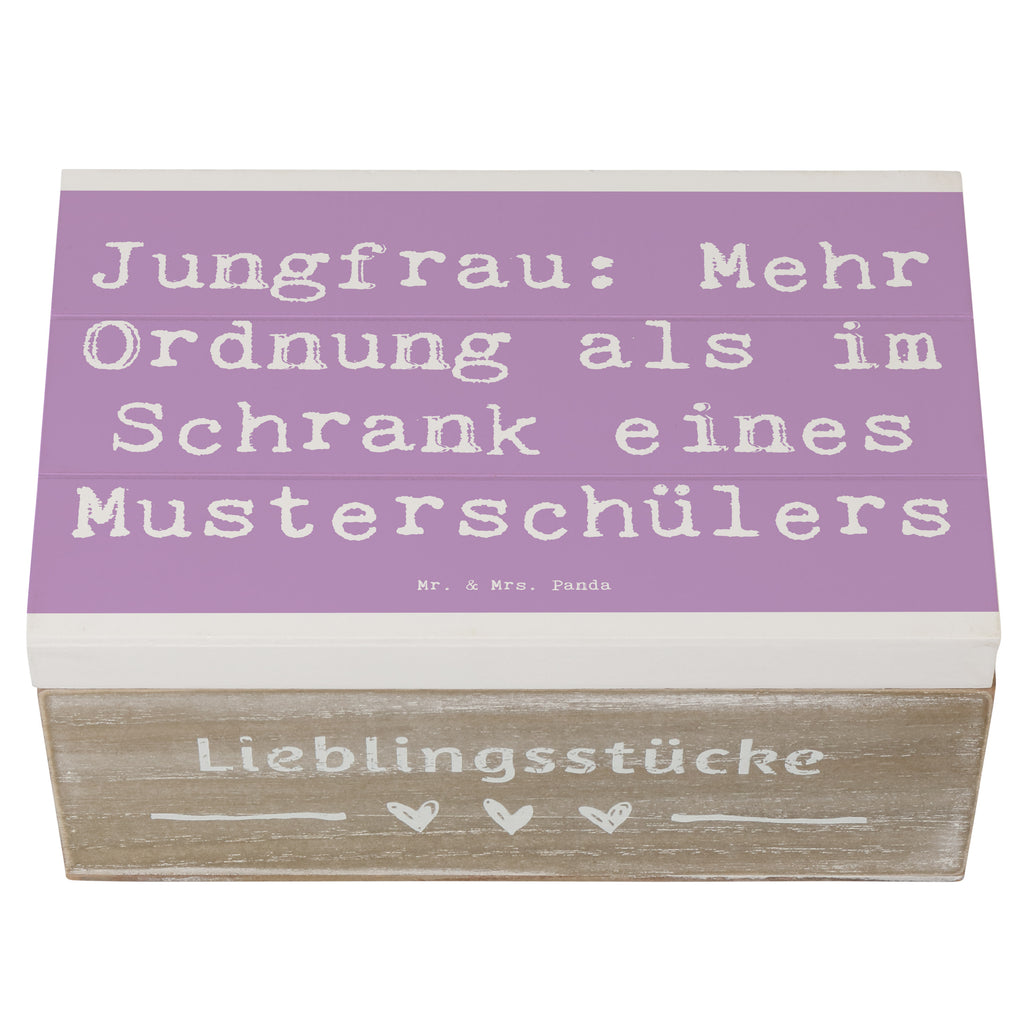 Holzkiste Spruch Jungfrau Ordnung Holzkiste, Kiste, Schatzkiste, Truhe, Schatulle, XXL, Erinnerungsbox, Erinnerungskiste, Dekokiste, Aufbewahrungsbox, Geschenkbox, Geschenkdose, Tierkreiszeichen, Sternzeichen, Horoskop, Astrologie, Aszendent