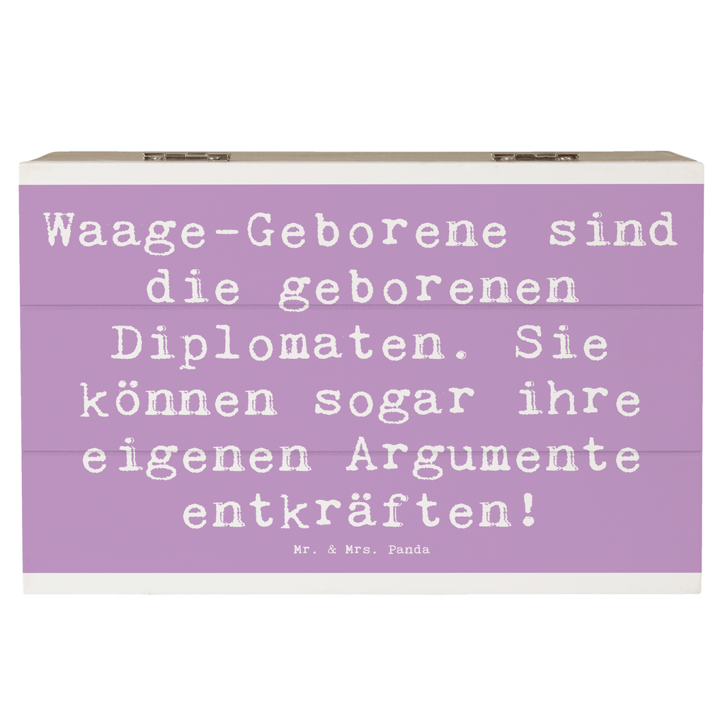 Holzkiste Spruch Diplomatische Waage Holzkiste, Kiste, Schatzkiste, Truhe, Schatulle, XXL, Erinnerungsbox, Erinnerungskiste, Dekokiste, Aufbewahrungsbox, Geschenkbox, Geschenkdose, Tierkreiszeichen, Sternzeichen, Horoskop, Astrologie, Aszendent