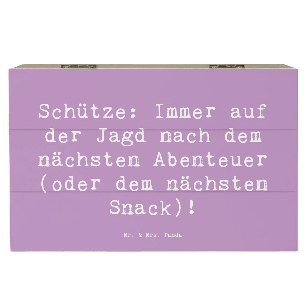 Holzkiste Spruch Abenteuer Schütze Holzkiste, Kiste, Schatzkiste, Truhe, Schatulle, XXL, Erinnerungsbox, Erinnerungskiste, Dekokiste, Aufbewahrungsbox, Geschenkbox, Geschenkdose, Tierkreiszeichen, Sternzeichen, Horoskop, Astrologie, Aszendent