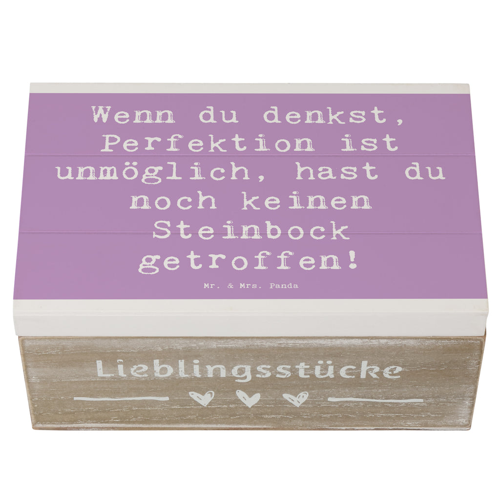 Holzkiste Spruch Steinbock Perfektion Holzkiste, Kiste, Schatzkiste, Truhe, Schatulle, XXL, Erinnerungsbox, Erinnerungskiste, Dekokiste, Aufbewahrungsbox, Geschenkbox, Geschenkdose, Tierkreiszeichen, Sternzeichen, Horoskop, Astrologie, Aszendent