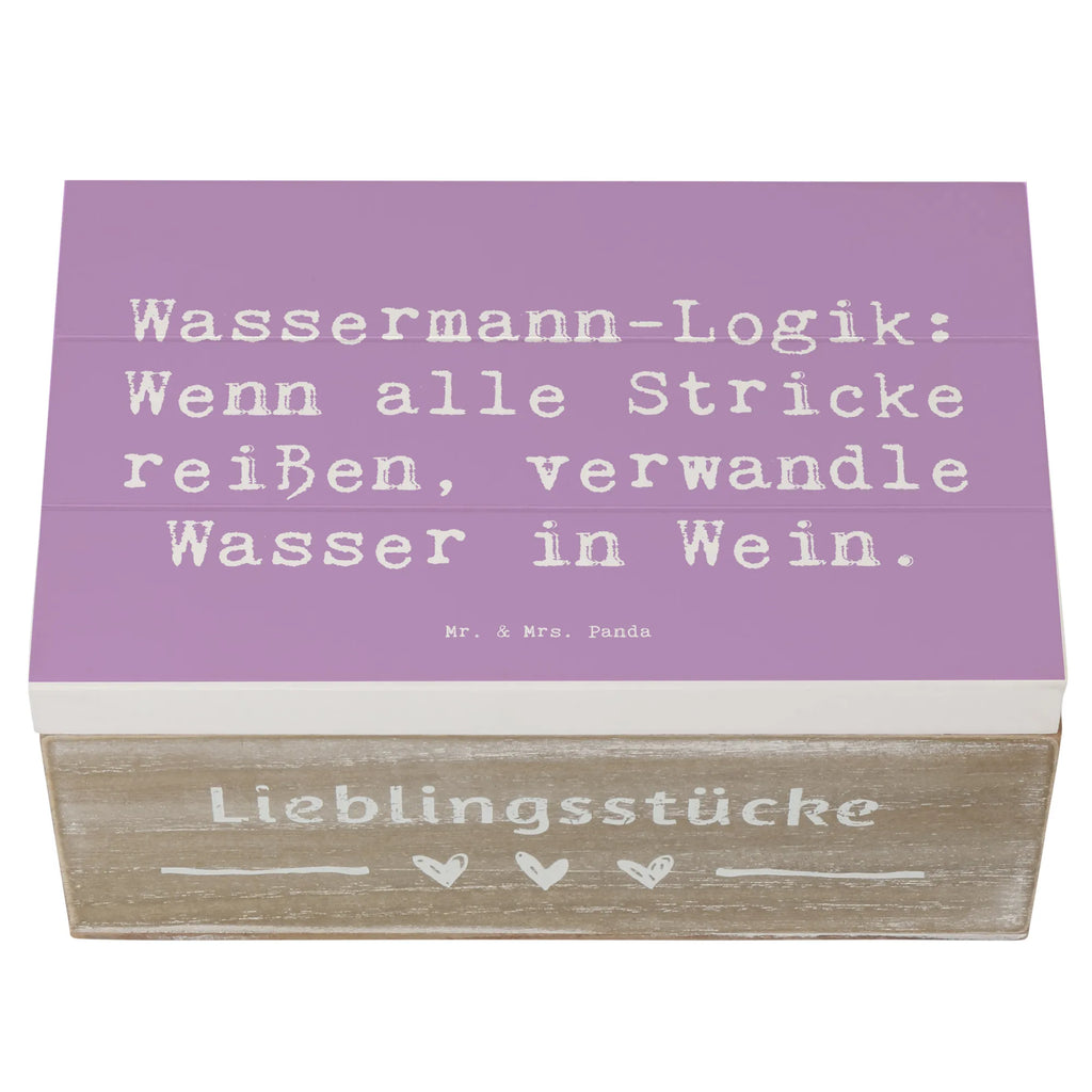 Holzkiste Spruch Wassermann Logik Holzkiste, Kiste, Schatzkiste, Truhe, Schatulle, XXL, Erinnerungsbox, Erinnerungskiste, Dekokiste, Aufbewahrungsbox, Geschenkbox, Geschenkdose, Tierkreiszeichen, Sternzeichen, Horoskop, Astrologie, Aszendent