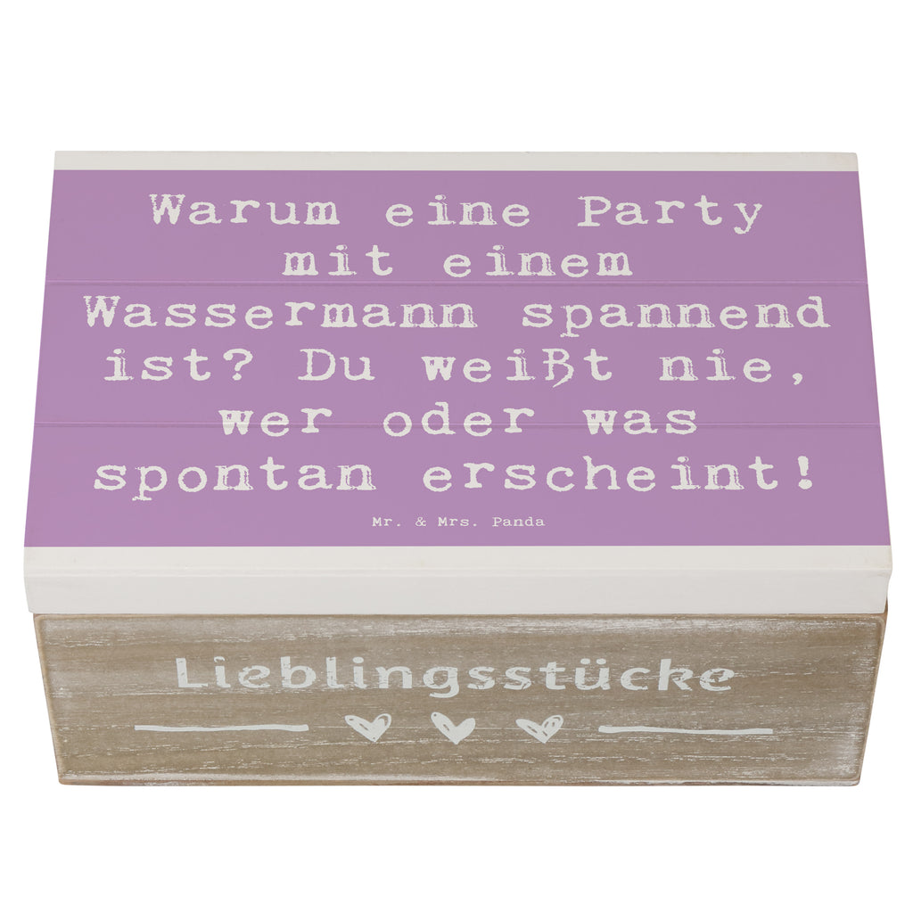 Holzkiste Spruch Wassermann Party Holzkiste, Kiste, Schatzkiste, Truhe, Schatulle, XXL, Erinnerungsbox, Erinnerungskiste, Dekokiste, Aufbewahrungsbox, Geschenkbox, Geschenkdose, Tierkreiszeichen, Sternzeichen, Horoskop, Astrologie, Aszendent