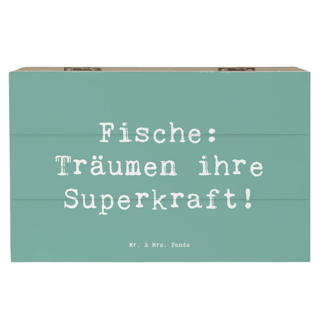 Holzkiste Spruch Fische Kraft Holzkiste, Kiste, Schatzkiste, Truhe, Schatulle, XXL, Erinnerungsbox, Erinnerungskiste, Dekokiste, Aufbewahrungsbox, Geschenkbox, Geschenkdose, Tierkreiszeichen, Sternzeichen, Horoskop, Astrologie, Aszendent