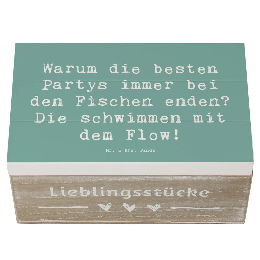 Holzkiste Spruch Fische Flow Spaß Holzkiste, Kiste, Schatzkiste, Truhe, Schatulle, XXL, Erinnerungsbox, Erinnerungskiste, Dekokiste, Aufbewahrungsbox, Geschenkbox, Geschenkdose, Tierkreiszeichen, Sternzeichen, Horoskop, Astrologie, Aszendent