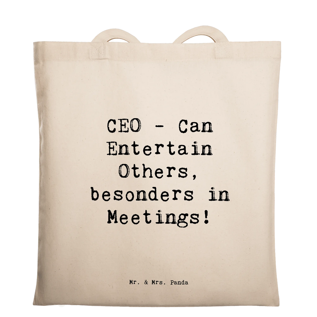 Tragetasche CEO - Can Entertain Others, besonders in Meetings! Beuteltasche, Beutel, Einkaufstasche, Jutebeutel, Stoffbeutel, Tasche, Shopper, Umhängetasche, Strandtasche, Schultertasche, Stofftasche, Tragetasche, Badetasche, Jutetasche, Einkaufstüte, Laptoptasche, Beruf, Ausbildung, Jubiläum, Abschied, Rente, Kollege, Kollegin, Geschenk, Schenken, Arbeitskollege, Mitarbeiter, Firma, Danke, Dankeschön