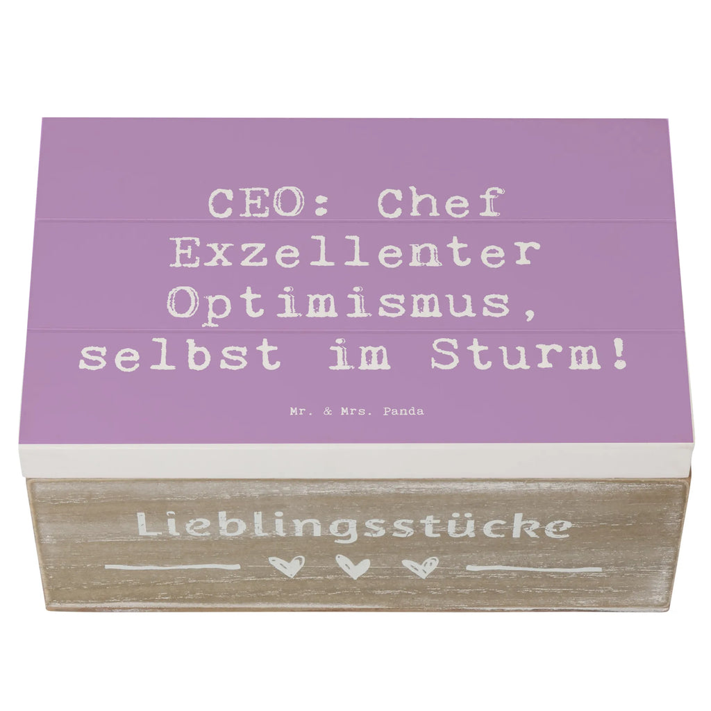 Holzkiste Spruch CEO Optimismus Holzkiste, Kiste, Schatzkiste, Truhe, Schatulle, XXL, Erinnerungsbox, Erinnerungskiste, Dekokiste, Aufbewahrungsbox, Geschenkbox, Geschenkdose, Beruf, Ausbildung, Jubiläum, Abschied, Rente, Kollege, Kollegin, Geschenk, Schenken, Arbeitskollege, Mitarbeiter, Firma, Danke, Dankeschön