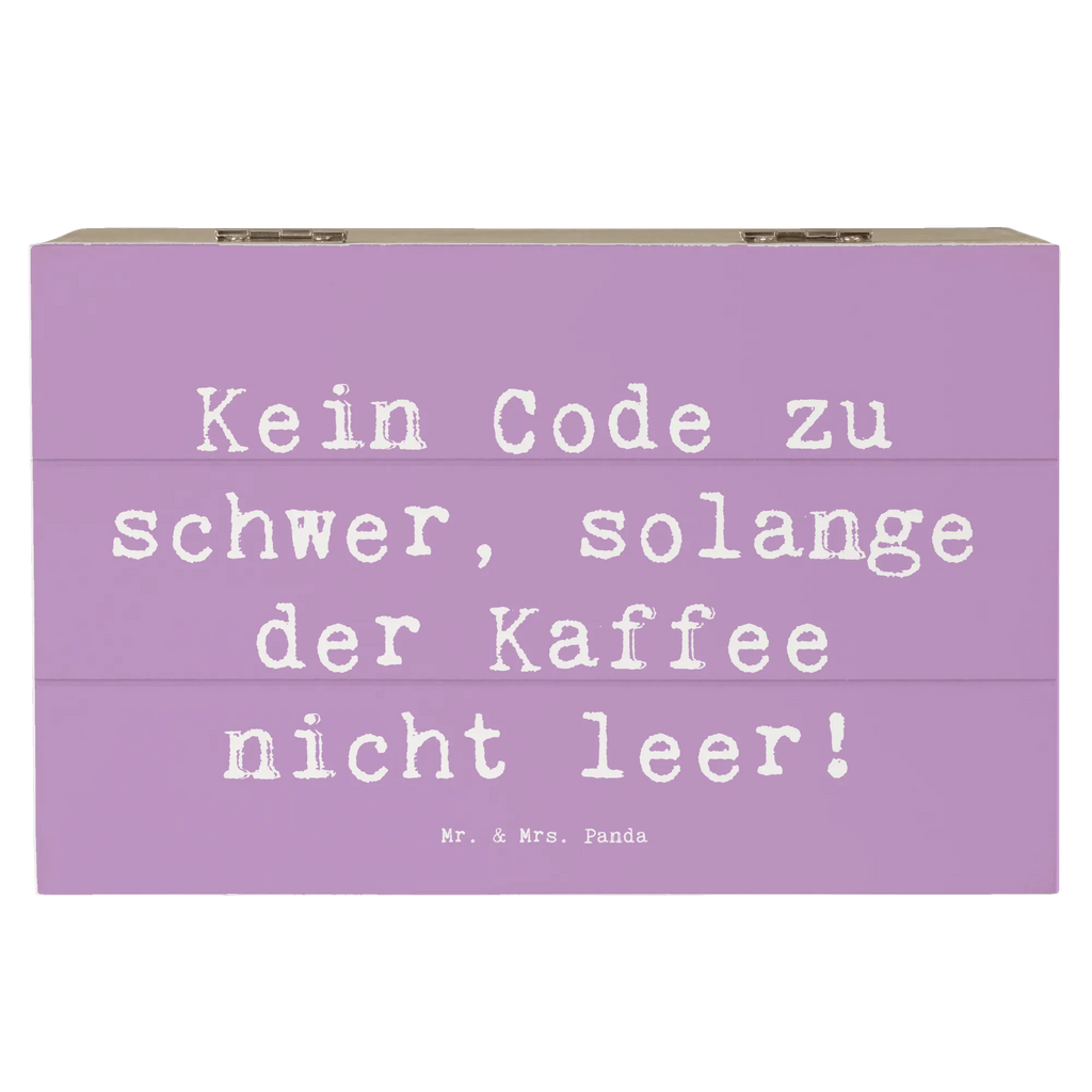 Holzkiste Spruch Code und Kaffee Holzkiste, Kiste, Schatzkiste, Truhe, Schatulle, XXL, Erinnerungsbox, Erinnerungskiste, Dekokiste, Aufbewahrungsbox, Geschenkbox, Geschenkdose, Beruf, Ausbildung, Jubiläum, Abschied, Rente, Kollege, Kollegin, Geschenk, Schenken, Arbeitskollege, Mitarbeiter, Firma, Danke, Dankeschön