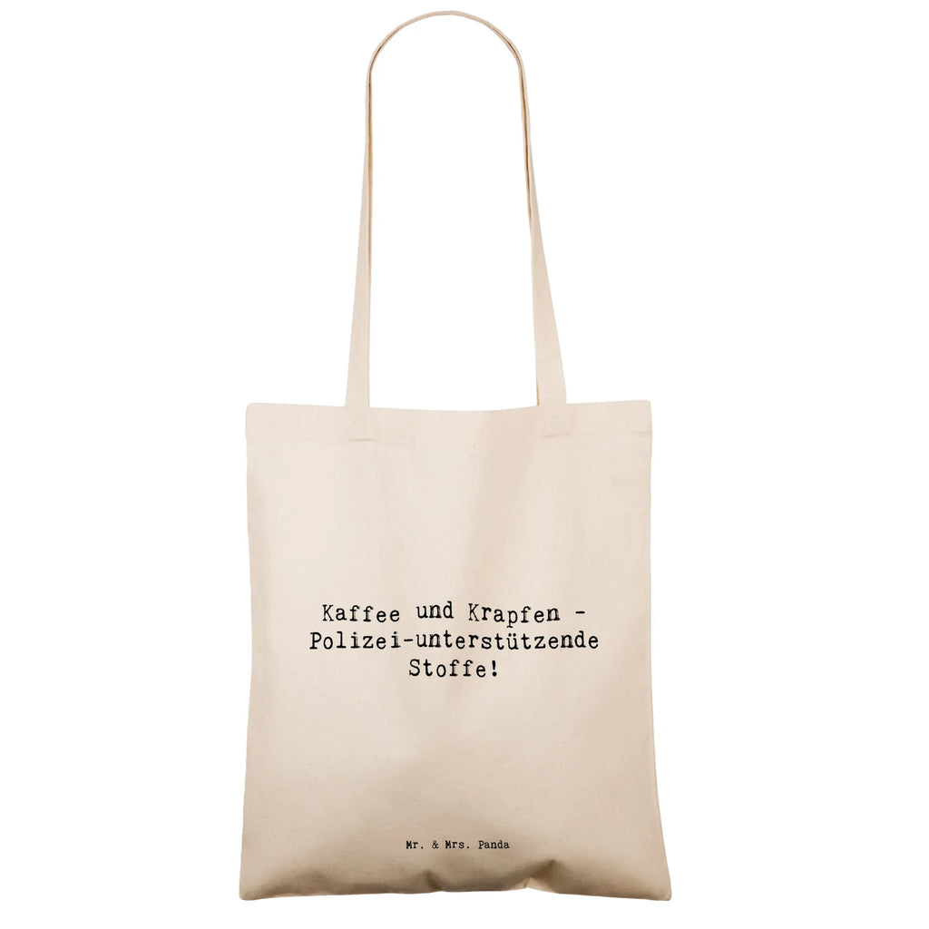 Tragetasche Spruch Polizist Kaffee Krapfen Beuteltasche, Beutel, Einkaufstasche, Jutebeutel, Stoffbeutel, Tasche, Shopper, Umhängetasche, Strandtasche, Schultertasche, Stofftasche, Tragetasche, Badetasche, Jutetasche, Einkaufstüte, Laptoptasche, Beruf, Ausbildung, Jubiläum, Abschied, Rente, Kollege, Kollegin, Geschenk, Schenken, Arbeitskollege, Mitarbeiter, Firma, Danke, Dankeschön