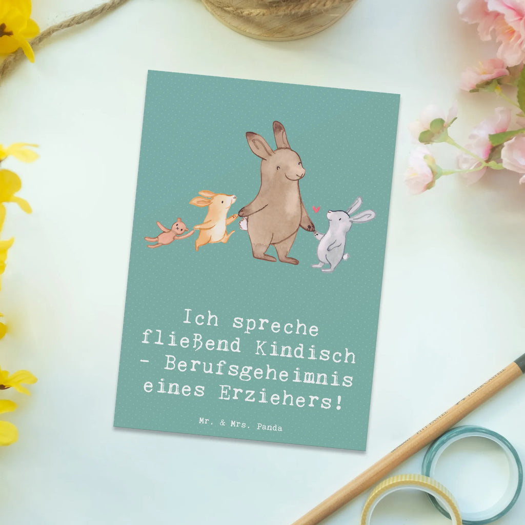 Postkarte Erzieher Kindisch Postkarte, Karte, Geschenkkarte, Grußkarte, Einladung, Ansichtskarte, Geburtstagskarte, Einladungskarte, Dankeskarte, Ansichtskarten, Einladung Geburtstag, Einladungskarten Geburtstag, Beruf, Ausbildung, Jubiläum, Abschied, Rente, Kollege, Kollegin, Geschenk, Schenken, Arbeitskollege, Mitarbeiter, Firma, Danke, Dankeschön