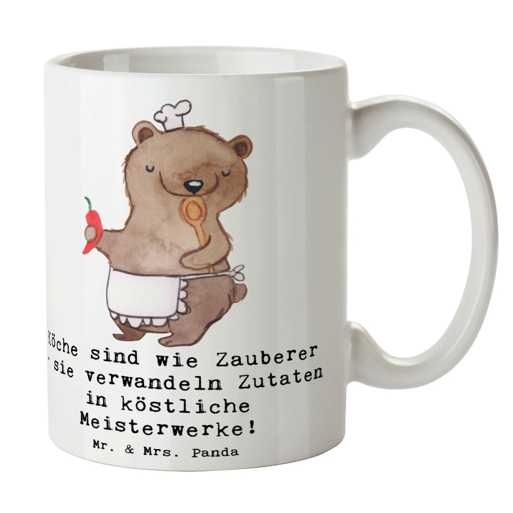 Tasse Köche sind wie Zauberer - sie verwandeln Zutaten in köstliche Meisterwerke! Tasse, Kaffeetasse, Teetasse, Becher, Kaffeebecher, Teebecher, Keramiktasse, Porzellantasse, Büro Tasse, Geschenk Tasse, Tasse Sprüche, Tasse Motive, Kaffeetassen, Tasse bedrucken, Designer Tasse, Cappuccino Tassen, Schöne Teetassen, Beruf, Ausbildung, Jubiläum, Abschied, Rente, Kollege, Kollegin, Geschenk, Schenken, Arbeitskollege, Mitarbeiter, Firma, Danke, Dankeschön