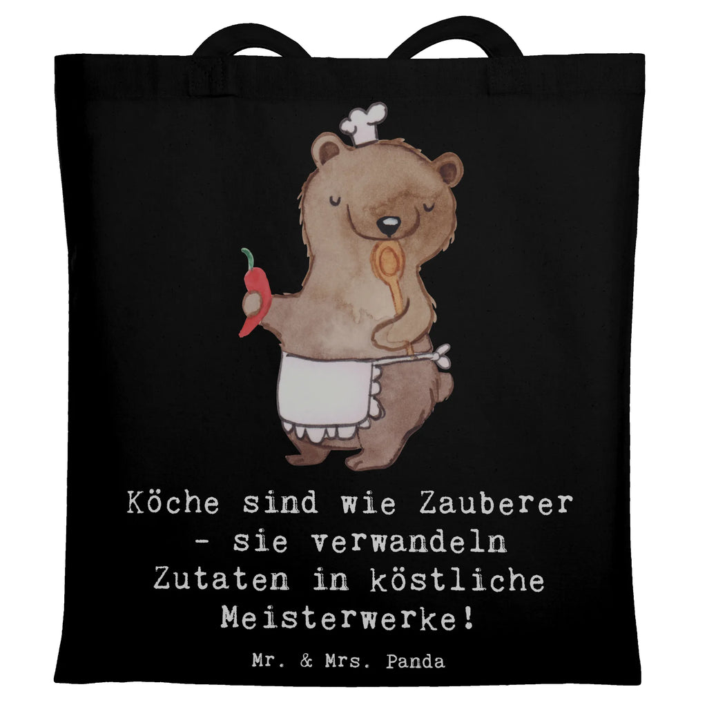 Tragetasche Köche sind wie Zauberer - sie verwandeln Zutaten in köstliche Meisterwerke! Beuteltasche, Beutel, Einkaufstasche, Jutebeutel, Stoffbeutel, Tasche, Shopper, Umhängetasche, Strandtasche, Schultertasche, Stofftasche, Tragetasche, Badetasche, Jutetasche, Einkaufstüte, Laptoptasche, Beruf, Ausbildung, Jubiläum, Abschied, Rente, Kollege, Kollegin, Geschenk, Schenken, Arbeitskollege, Mitarbeiter, Firma, Danke, Dankeschön