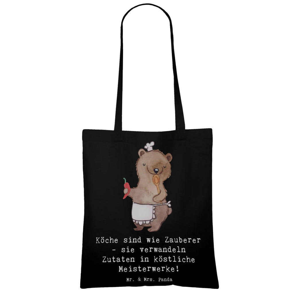 Tragetasche Köche sind wie Zauberer - sie verwandeln Zutaten in köstliche Meisterwerke! Beuteltasche, Beutel, Einkaufstasche, Jutebeutel, Stoffbeutel, Tasche, Shopper, Umhängetasche, Strandtasche, Schultertasche, Stofftasche, Tragetasche, Badetasche, Jutetasche, Einkaufstüte, Laptoptasche, Beruf, Ausbildung, Jubiläum, Abschied, Rente, Kollege, Kollegin, Geschenk, Schenken, Arbeitskollege, Mitarbeiter, Firma, Danke, Dankeschön