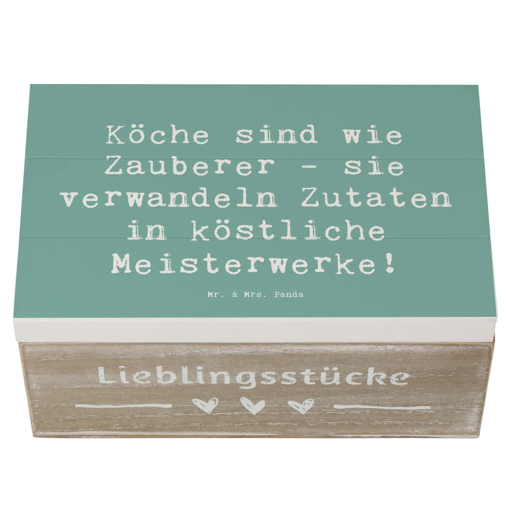 Holzkiste Spruch Köche sind wie Zauberer - sie verwandeln Zutaten in köstliche Meisterwerke! Holzkiste, Kiste, Schatzkiste, Truhe, Schatulle, XXL, Erinnerungsbox, Erinnerungskiste, Dekokiste, Aufbewahrungsbox, Geschenkbox, Geschenkdose, Beruf, Ausbildung, Jubiläum, Abschied, Rente, Kollege, Kollegin, Geschenk, Schenken, Arbeitskollege, Mitarbeiter, Firma, Danke, Dankeschön