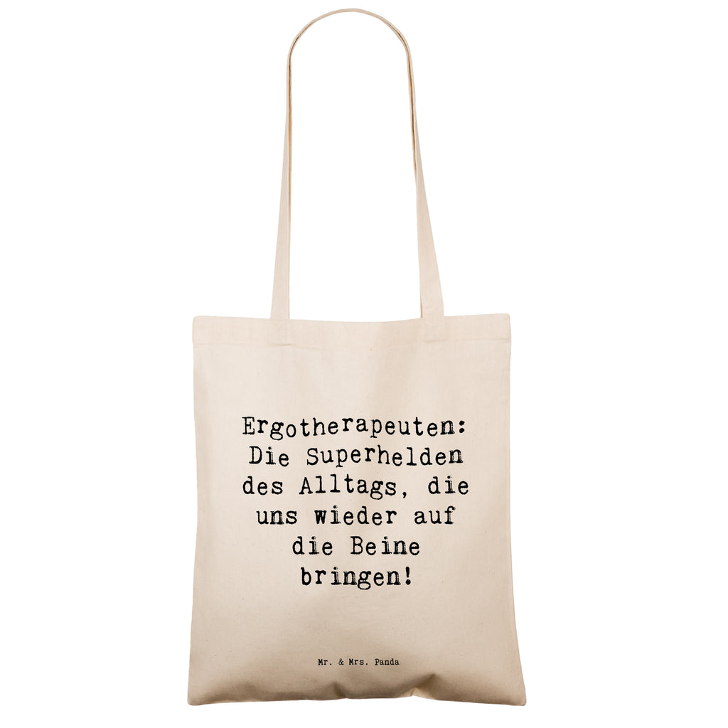 Tragetasche Spruch Ergotherapeutin Superhelden Beuteltasche, Beutel, Einkaufstasche, Jutebeutel, Stoffbeutel, Tasche, Shopper, Umhängetasche, Strandtasche, Schultertasche, Stofftasche, Tragetasche, Badetasche, Jutetasche, Einkaufstüte, Laptoptasche, Beruf, Ausbildung, Jubiläum, Abschied, Rente, Kollege, Kollegin, Geschenk, Schenken, Arbeitskollege, Mitarbeiter, Firma, Danke, Dankeschön