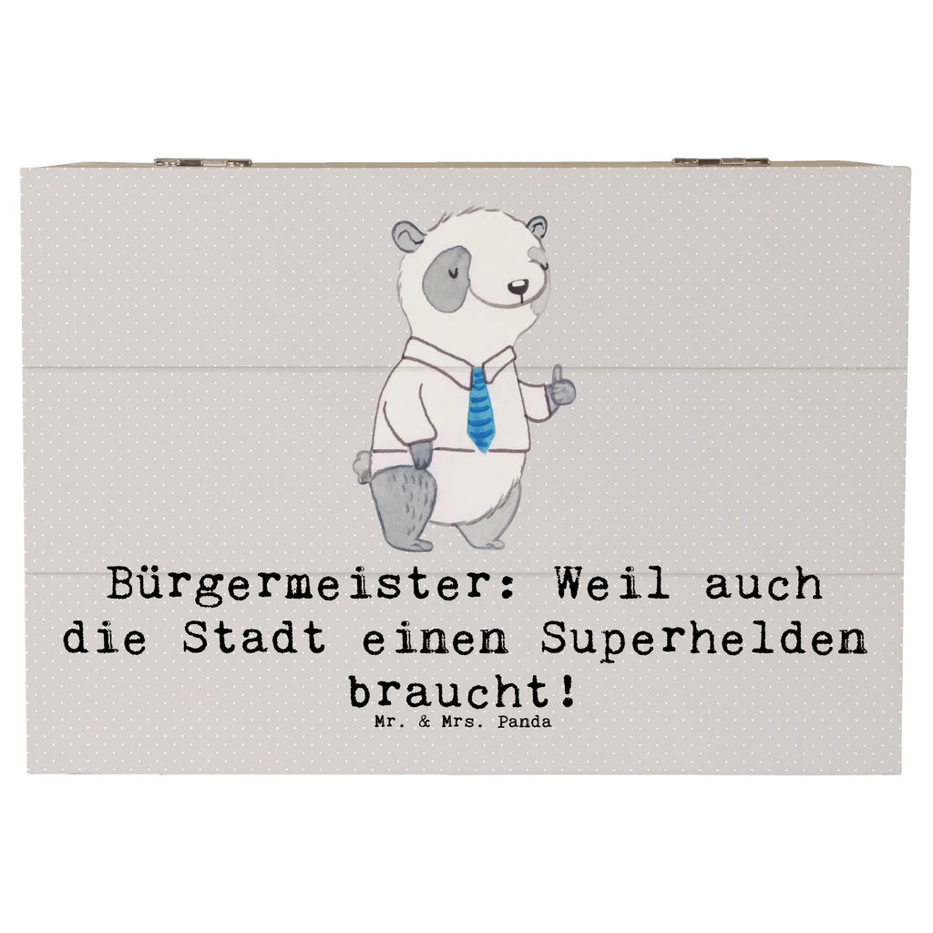 Holzkiste Bürgermeister Superheld Holzkiste, Kiste, Schatzkiste, Truhe, Schatulle, XXL, Erinnerungsbox, Erinnerungskiste, Dekokiste, Aufbewahrungsbox, Geschenkbox, Geschenkdose, Beruf, Ausbildung, Jubiläum, Abschied, Rente, Kollege, Kollegin, Geschenk, Schenken, Arbeitskollege, Mitarbeiter, Firma, Danke, Dankeschön