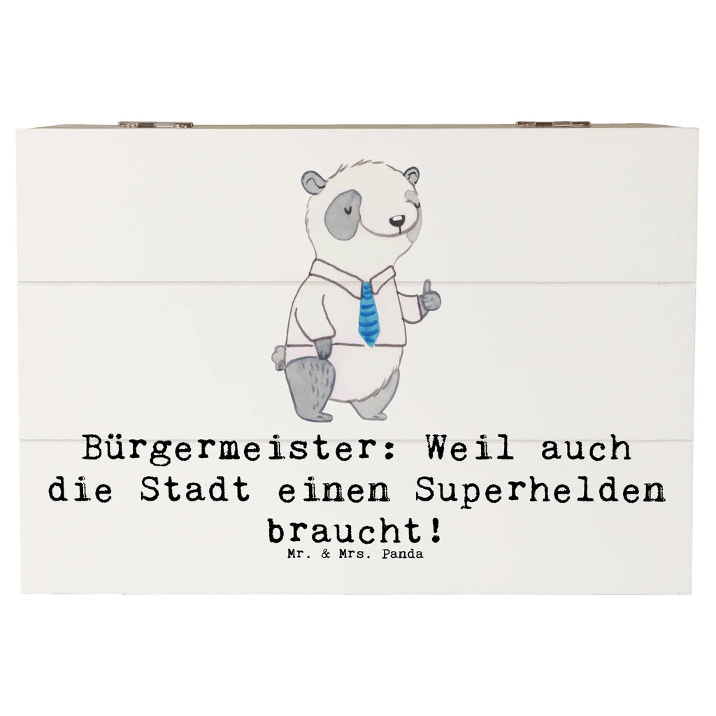 Holzkiste Bürgermeister Superheld Holzkiste, Kiste, Schatzkiste, Truhe, Schatulle, XXL, Erinnerungsbox, Erinnerungskiste, Dekokiste, Aufbewahrungsbox, Geschenkbox, Geschenkdose, Beruf, Ausbildung, Jubiläum, Abschied, Rente, Kollege, Kollegin, Geschenk, Schenken, Arbeitskollege, Mitarbeiter, Firma, Danke, Dankeschön