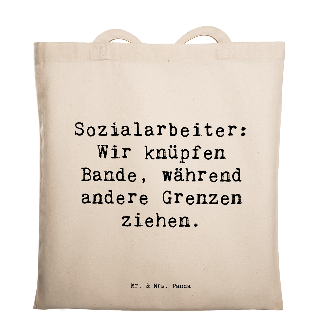 Tragetasche Spruch Sozialarbeiterin Bande knüpfen Beuteltasche, Beutel, Einkaufstasche, Jutebeutel, Stoffbeutel, Tasche, Shopper, Umhängetasche, Strandtasche, Schultertasche, Stofftasche, Tragetasche, Badetasche, Jutetasche, Einkaufstüte, Laptoptasche, Beruf, Ausbildung, Jubiläum, Abschied, Rente, Kollege, Kollegin, Geschenk, Schenken, Arbeitskollege, Mitarbeiter, Firma, Danke, Dankeschön