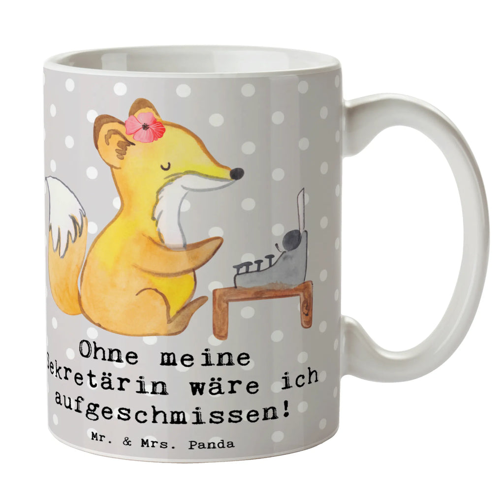 Tasse Ohne meine Sekretärin wäre ich aufgeschmissen! Tasse, Kaffeetasse, Teetasse, Becher, Kaffeebecher, Teebecher, Keramiktasse, Porzellantasse, Büro Tasse, Geschenk Tasse, Tasse Sprüche, Tasse Motive, Kaffeetassen, Tasse bedrucken, Designer Tasse, Cappuccino Tassen, Schöne Teetassen, Beruf, Ausbildung, Jubiläum, Abschied, Rente, Kollege, Kollegin, Geschenk, Schenken, Arbeitskollege, Mitarbeiter, Firma, Danke, Dankeschön