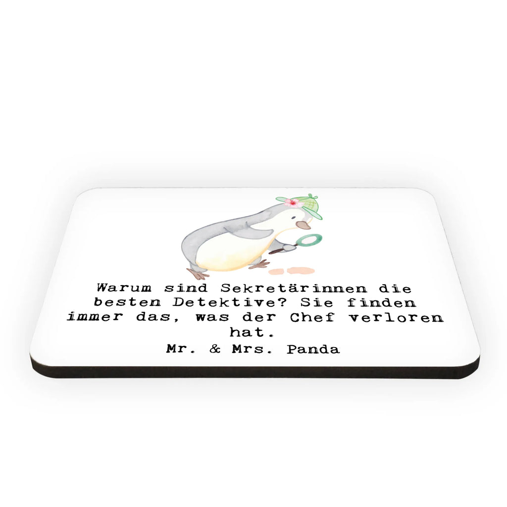 Magnet Warum sind Sekretärinnen die besten Detektive? Sie finden immer das, was der Chef verloren hat. Kühlschrankmagnet, Pinnwandmagnet, Souvenir Magnet, Motivmagnete, Dekomagnet, Whiteboard Magnet, Notiz Magnet, Kühlschrank Dekoration, Beruf, Ausbildung, Jubiläum, Abschied, Rente, Kollege, Kollegin, Geschenk, Schenken, Arbeitskollege, Mitarbeiter, Firma, Danke, Dankeschön