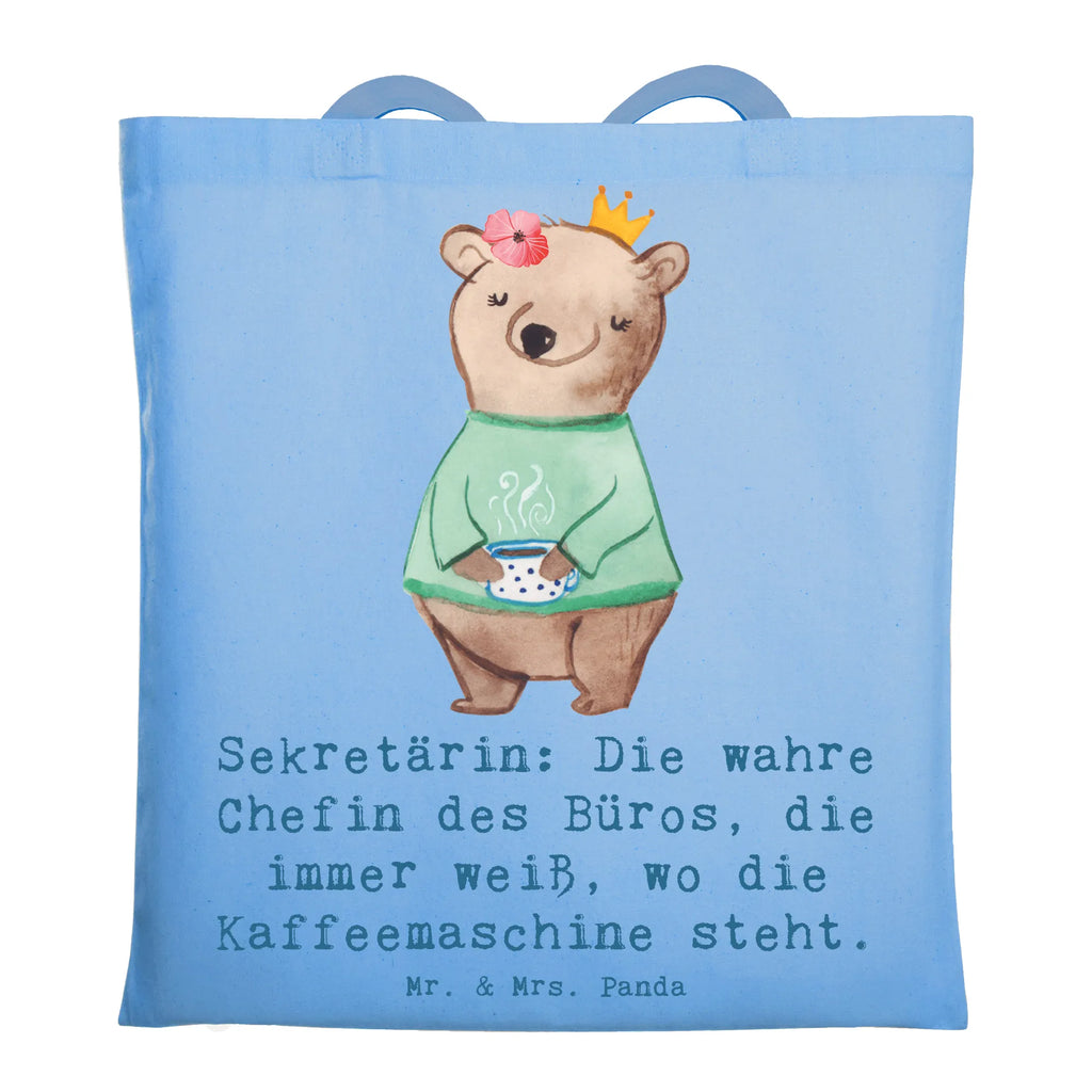 Tragetasche Sekretärin: Die wahre Chefin des Büros, die immer weiß, wo die Kaffeemaschine steht. Beuteltasche, Beutel, Einkaufstasche, Jutebeutel, Stoffbeutel, Tasche, Shopper, Umhängetasche, Strandtasche, Schultertasche, Stofftasche, Tragetasche, Badetasche, Jutetasche, Einkaufstüte, Laptoptasche, Beruf, Ausbildung, Jubiläum, Abschied, Rente, Kollege, Kollegin, Geschenk, Schenken, Arbeitskollege, Mitarbeiter, Firma, Danke, Dankeschön