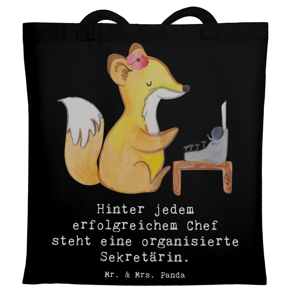 Tragetasche Hinter jedem erfolgreichem Chef steht eine organisierte Sekretärin. Beuteltasche, Beutel, Einkaufstasche, Jutebeutel, Stoffbeutel, Tasche, Shopper, Umhängetasche, Strandtasche, Schultertasche, Stofftasche, Tragetasche, Badetasche, Jutetasche, Einkaufstüte, Laptoptasche, Beruf, Ausbildung, Jubiläum, Abschied, Rente, Kollege, Kollegin, Geschenk, Schenken, Arbeitskollege, Mitarbeiter, Firma, Danke, Dankeschön