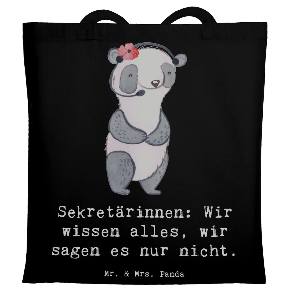 Tragetasche Sekretärinnen: Wir wissen alles, wir sagen es nur nicht. Beuteltasche, Beutel, Einkaufstasche, Jutebeutel, Stoffbeutel, Tasche, Shopper, Umhängetasche, Strandtasche, Schultertasche, Stofftasche, Tragetasche, Badetasche, Jutetasche, Einkaufstüte, Laptoptasche, Beruf, Ausbildung, Jubiläum, Abschied, Rente, Kollege, Kollegin, Geschenk, Schenken, Arbeitskollege, Mitarbeiter, Firma, Danke, Dankeschön