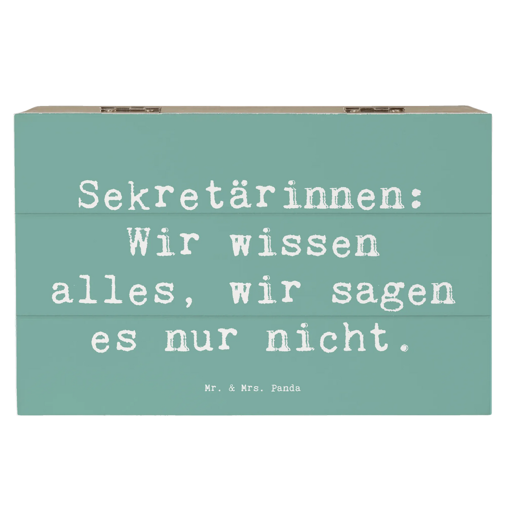 Holzkiste Spruch Sekretärinnen: Wir wissen alles, wir sagen es nur nicht. Holzkiste, Kiste, Schatzkiste, Truhe, Schatulle, XXL, Erinnerungsbox, Erinnerungskiste, Dekokiste, Aufbewahrungsbox, Geschenkbox, Geschenkdose, Beruf, Ausbildung, Jubiläum, Abschied, Rente, Kollege, Kollegin, Geschenk, Schenken, Arbeitskollege, Mitarbeiter, Firma, Danke, Dankeschön